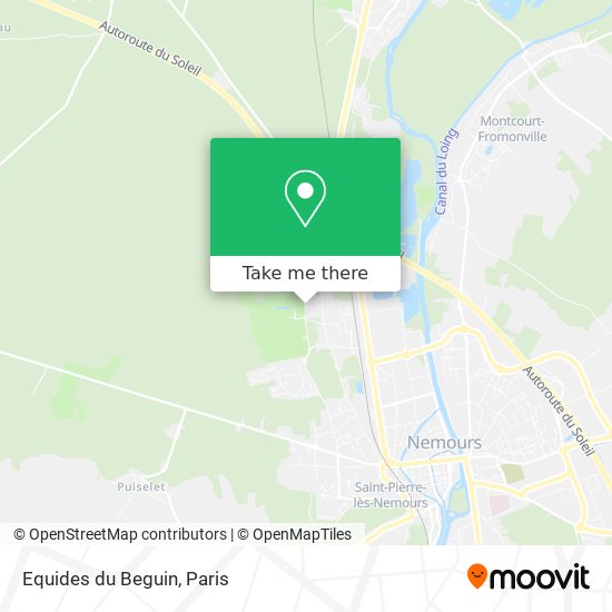 Equides du Beguin map