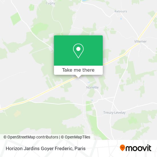 Mapa Horizon Jardins Goyer Frederic