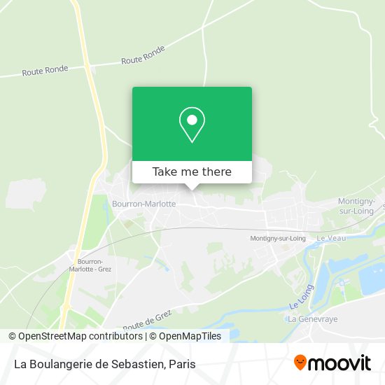 La Boulangerie de Sebastien map