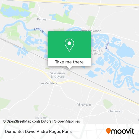 Mapa Dumontet David Andre Roger