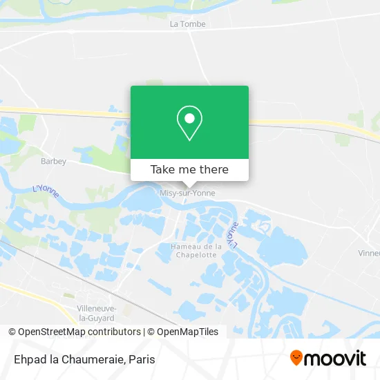 Ehpad la Chaumeraie map