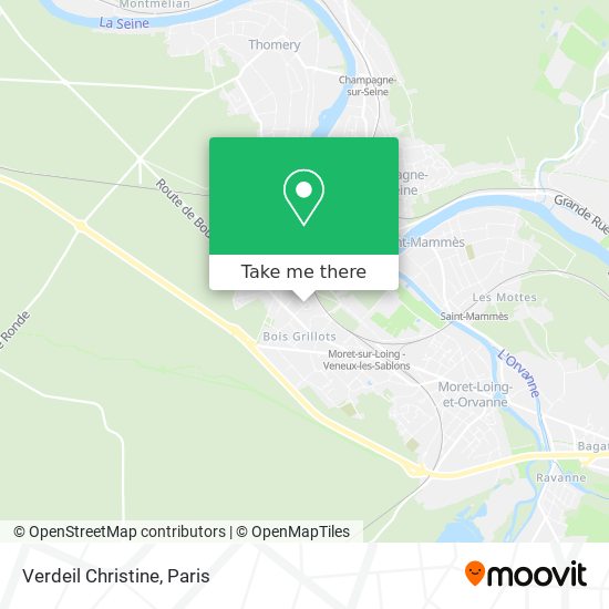 Verdeil Christine map