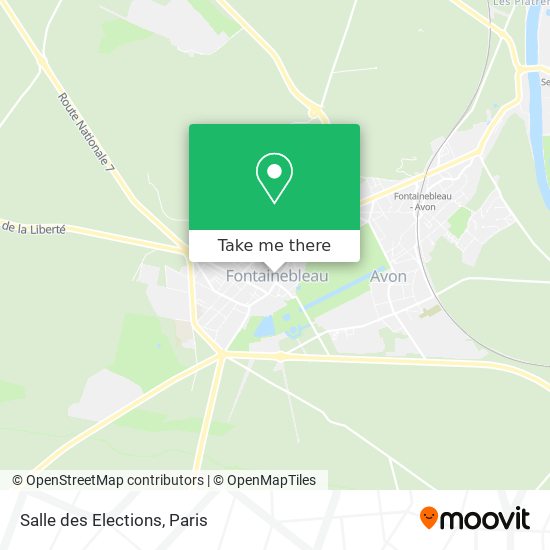 Salle des Elections map