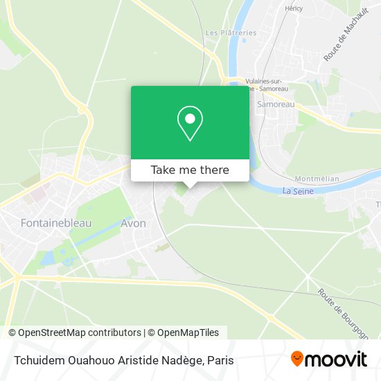 Tchuidem Ouahouo Aristide Nadège map