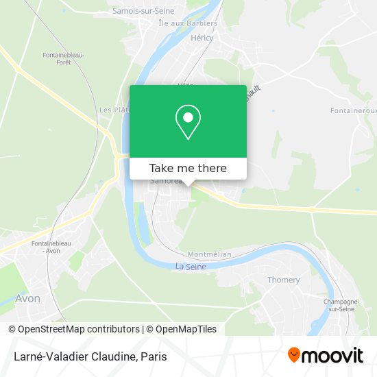Larné-Valadier Claudine map