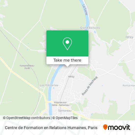 Centre de Formation en Relations Humaines map