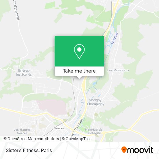 Sister's Fitness map