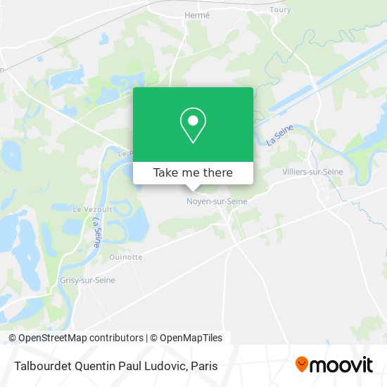 Mapa Talbourdet Quentin Paul Ludovic