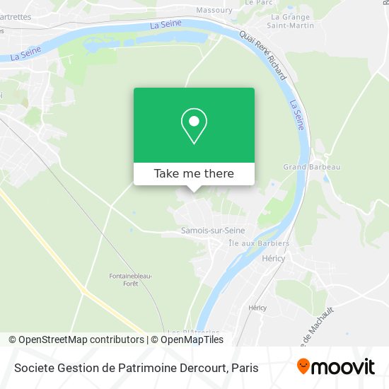 Societe Gestion de Patrimoine Dercourt map