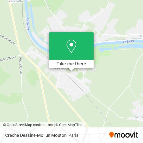 Crèche Dessine-Moi un Mouton map