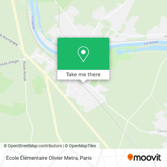 École Élémentaire Olivier Metra map