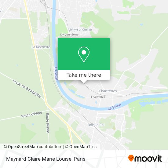 Mapa Maynard Claire Marie Louise