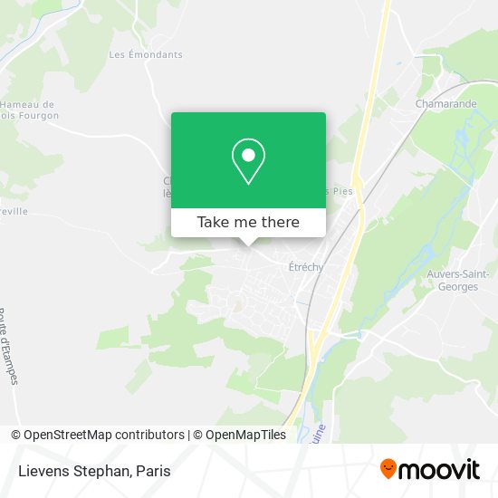 Mapa Lievens Stephan