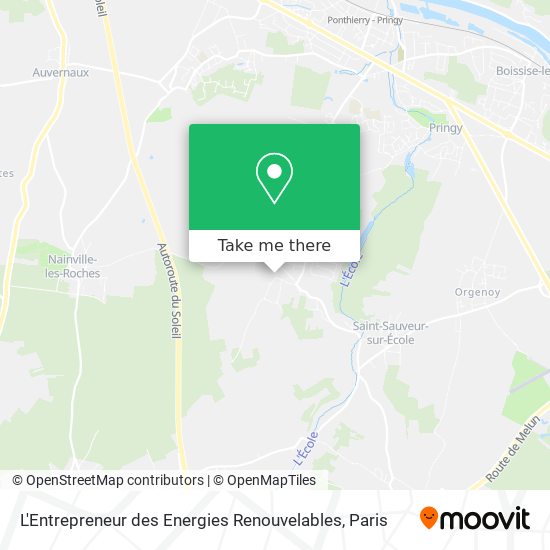 L'Entrepreneur des Energies Renouvelables map