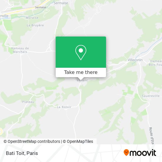 Bati Toit map