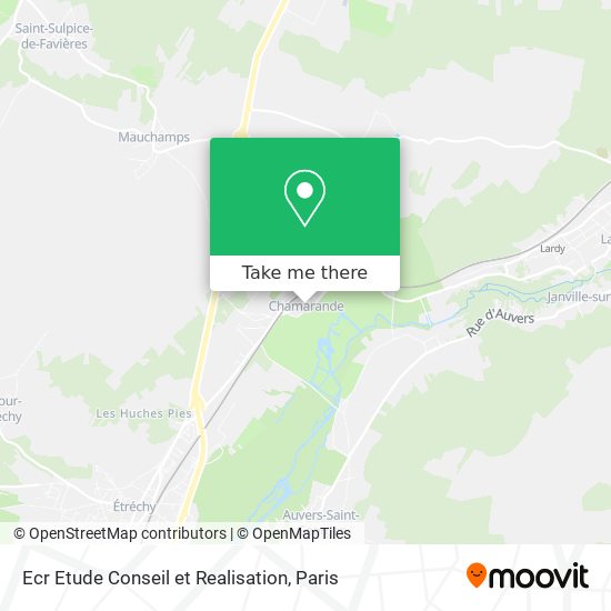 Ecr Etude Conseil et Realisation map