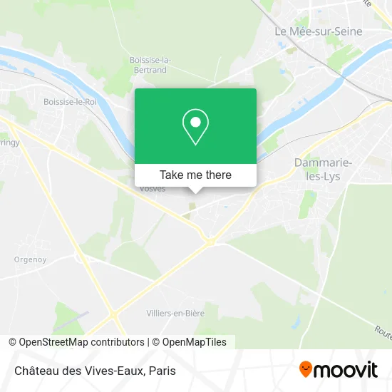 Château des Vives-Eaux map