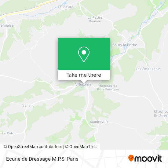 Ecurie de Dressage M.P.S map