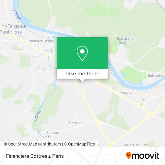 Financiere Cottreau map