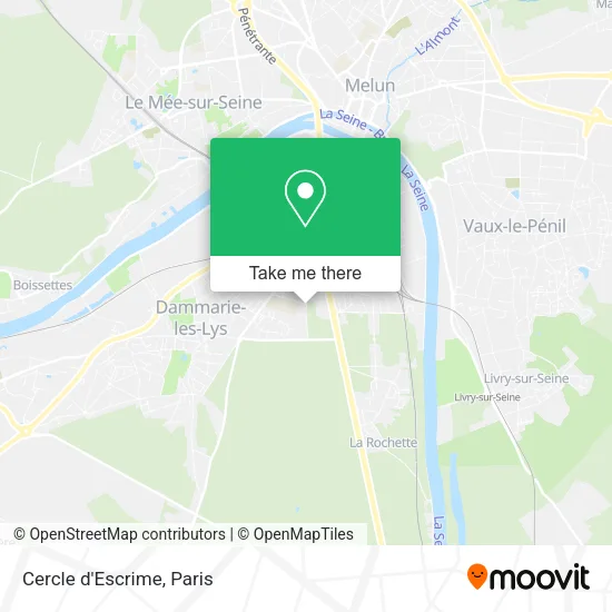 Cercle d'Escrime map