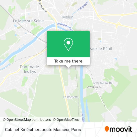 Mapa Cabinet Kinésithérapeute Masseur