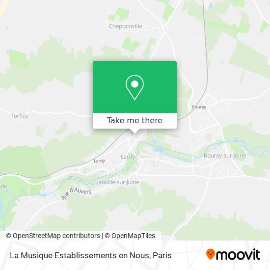 La Musique Establissements en Nous map