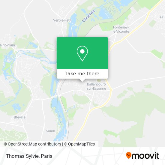 Mapa Thomas Sylvie