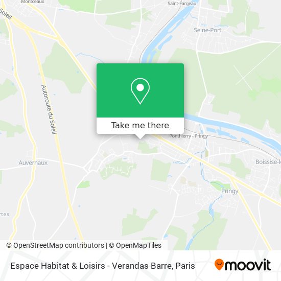 Espace Habitat & Loisirs - Verandas Barre map