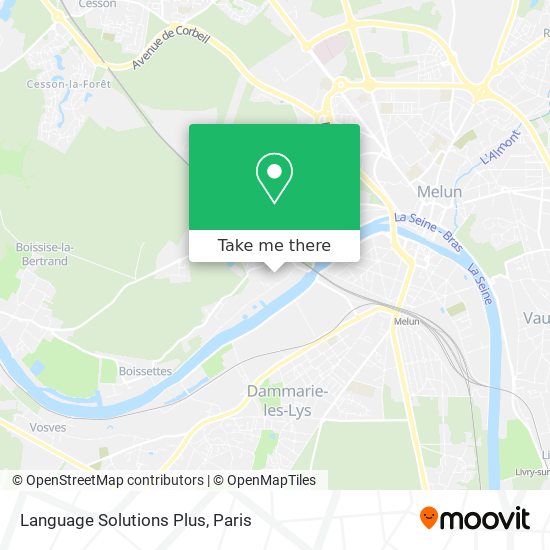 Language Solutions Plus map