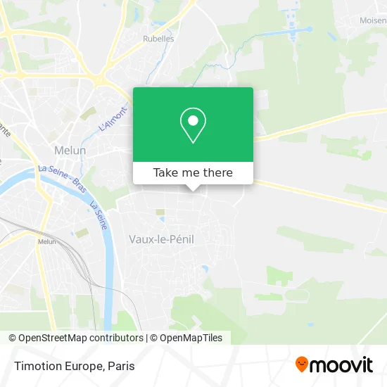 Timotion Europe map