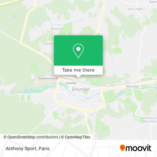 Mapa Anthony Sport