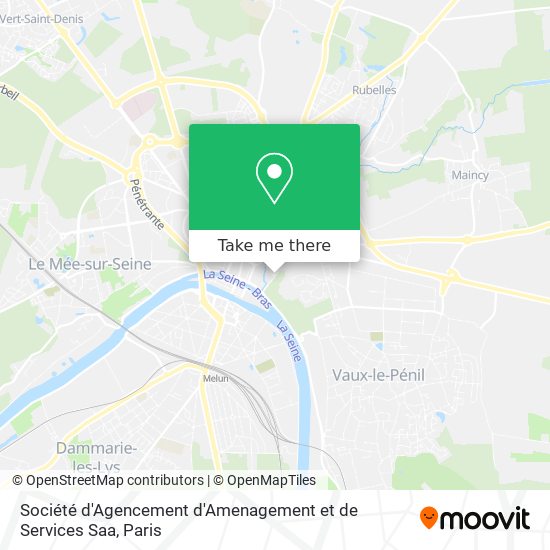 Société d'Agencement d'Amenagement et de Services Saa map