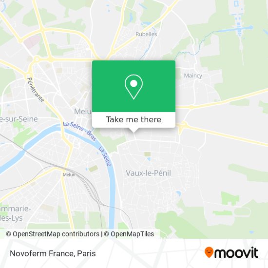 Novoferm France map