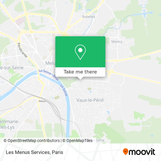 Les Menus Services map