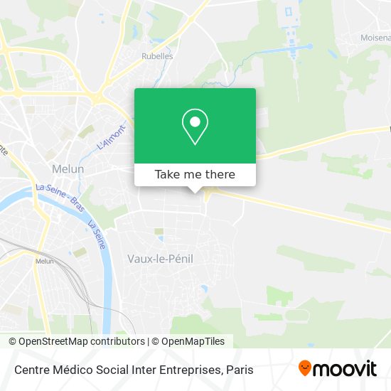 Centre Médico Social Inter Entreprises map