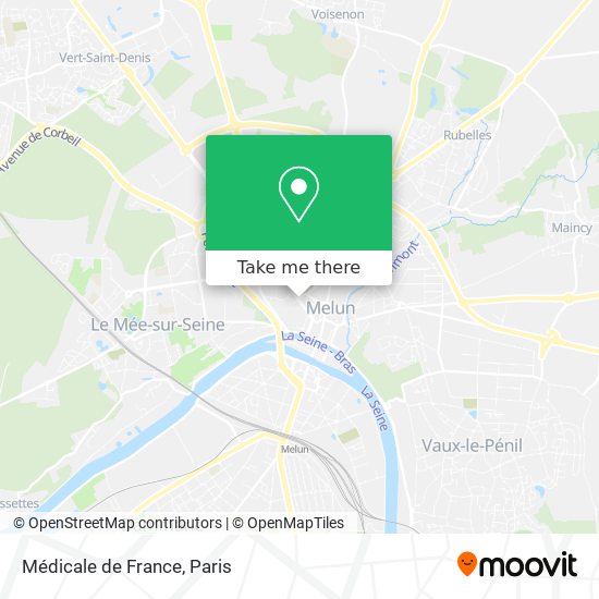 Mapa Médicale de France