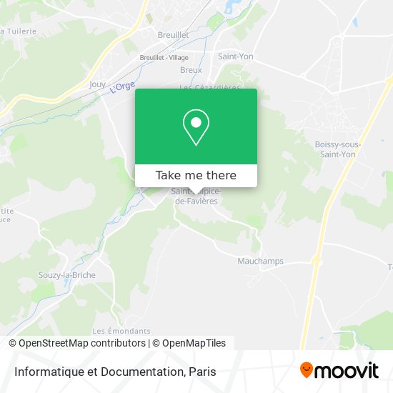 Informatique et Documentation map