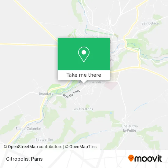 Citropolis map