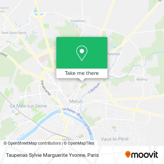 Mapa Taupenas Sylvie Marguerite Yvonne