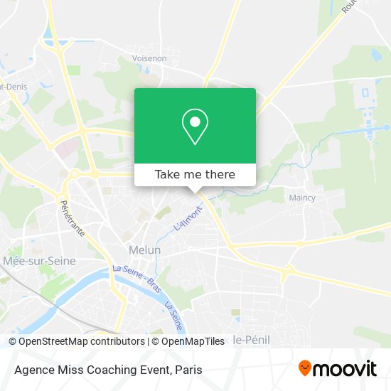 Agence Miss Coaching Event map