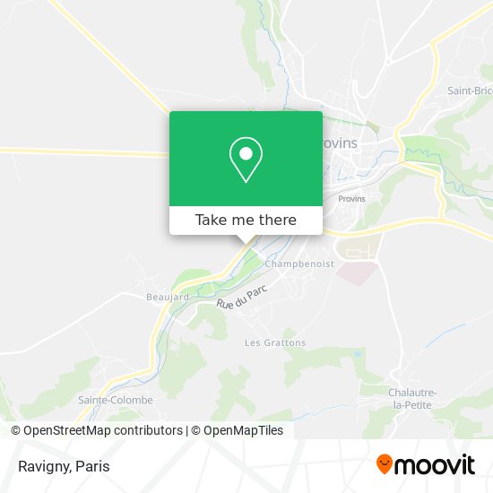 Ravigny map