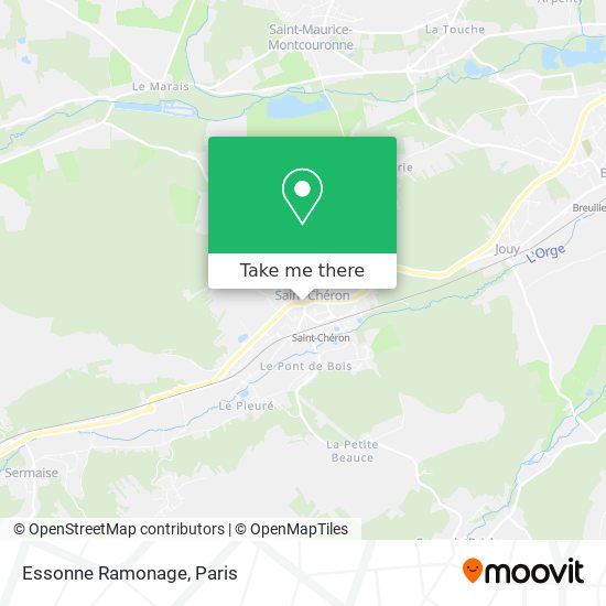 Essonne Ramonage map