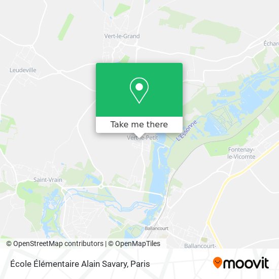 École Élémentaire Alain Savary map