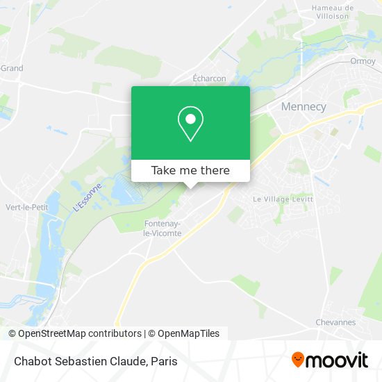 Chabot Sebastien Claude map