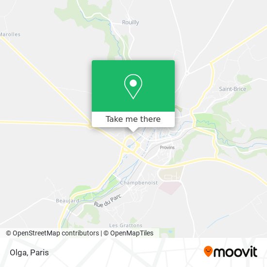 Mapa Olga