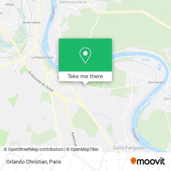 Orlando Christian map