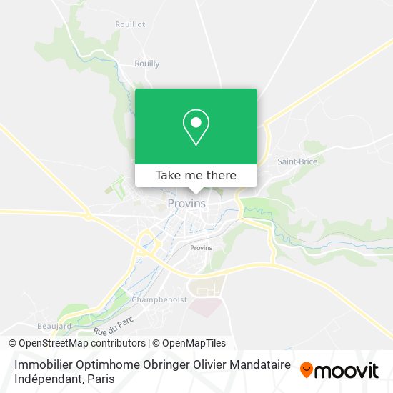 Immobilier Optimhome Obringer Olivier Mandataire Indépendant map