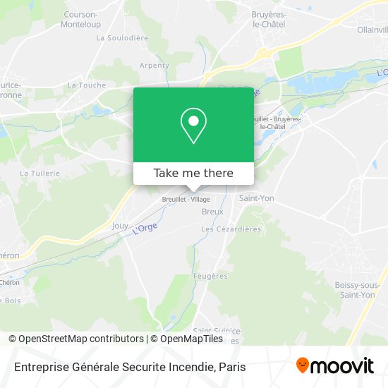 Entreprise Générale Securite Incendie map