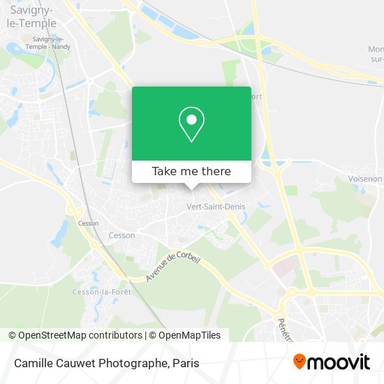 Camille Cauwet Photographe map