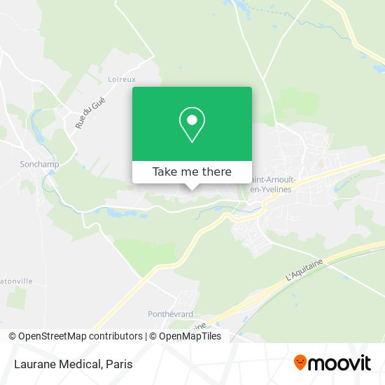 Laurane Medical map
